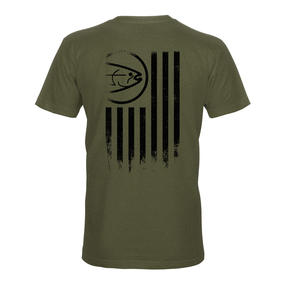 STLHD Men's United T-Shirt Military Green, front view