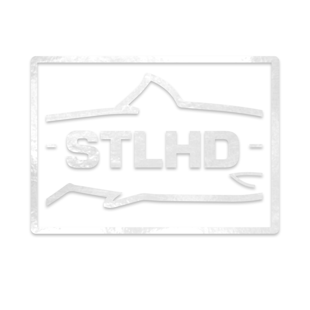 STLHD Midway Sticker 8”- Multiple Colors, back view